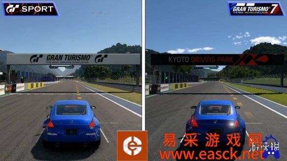 更逼真！《GT SPORT》与《GT赛车7》画面对比影像