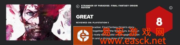 《最终幻想：起源》IGN 8分 战斗扎实有趣 情怀满满!