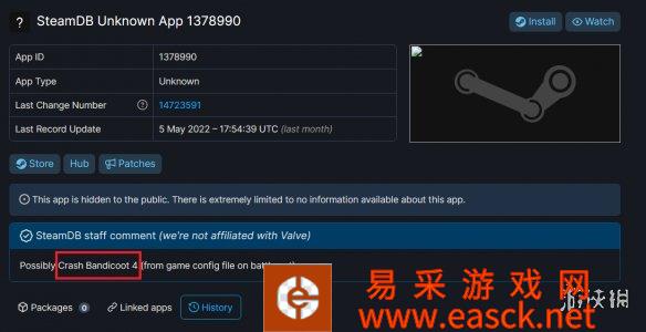 《古惑狼4:时机已到》或登录Steam！已出现在数据库中