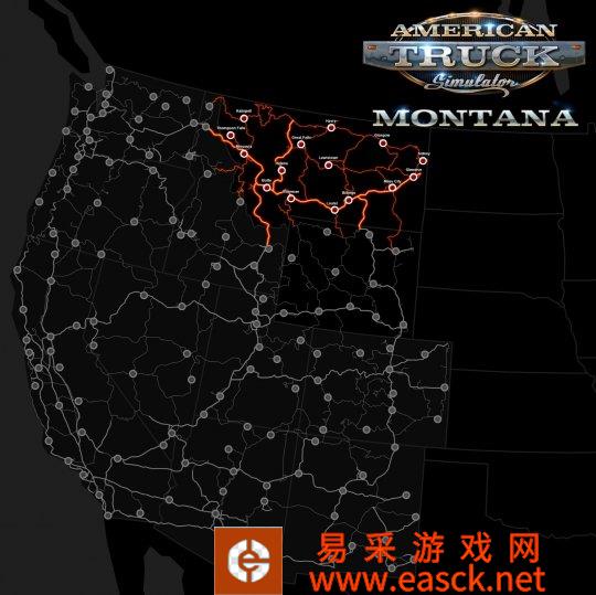 美国卡车模拟蒙大拿州 Steam 愿望表