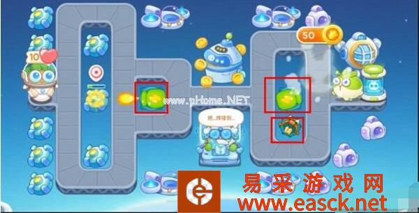 《保卫萝卜4》太空穿越第15关满星攻略