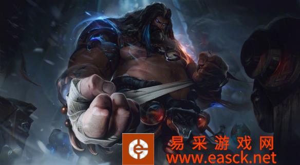 《LOL》"兽灵行者"乌迪尔重做原画 肌肉炸裂的猛男！