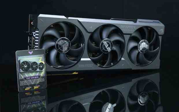 RTX 3090 Ti性能的四倍 华硕TUF GAMING RTX 4090显卡外观图赏