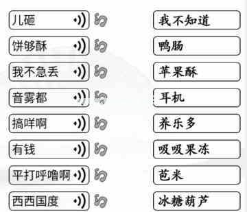 《汉字找茬王》连方言语音通关攻略