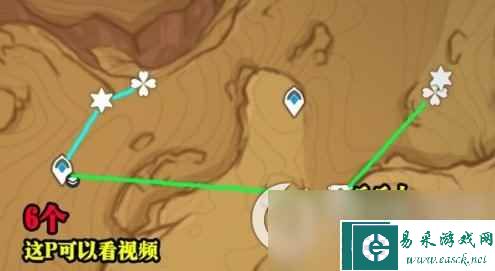 《原神》3.6版悼灵花地面采集路线推荐 悼灵花地面采集路线介绍