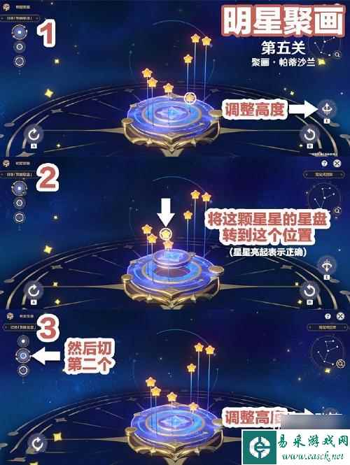 原神明星聚画第五关攻略