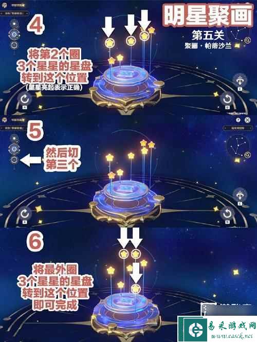 原神明星聚画第五关攻略