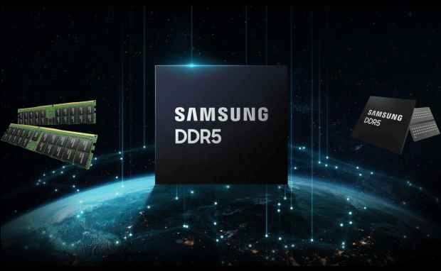三星宣布12nm DDR5内存已开始量产：功耗骤降23％