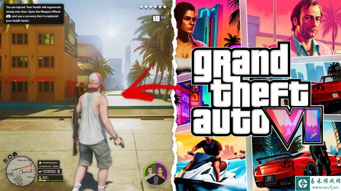 游戏行业内部人士称《GTA 6》将于 2024 年发售！场景可破坏！