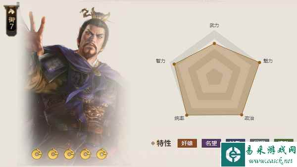 《三国志战棋版》凤嘴刀属性介绍