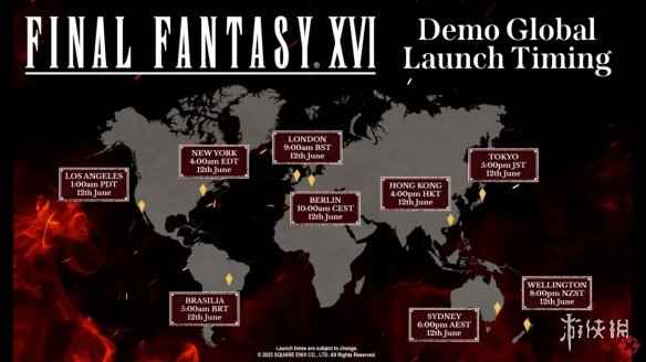 SE社宣布《最终幻想16》试玩Demo将于今日正式上线