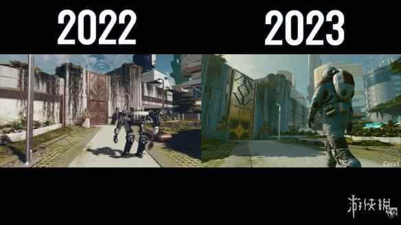 一年打磨！《星空》2022年与2023年游戏预告图形对比