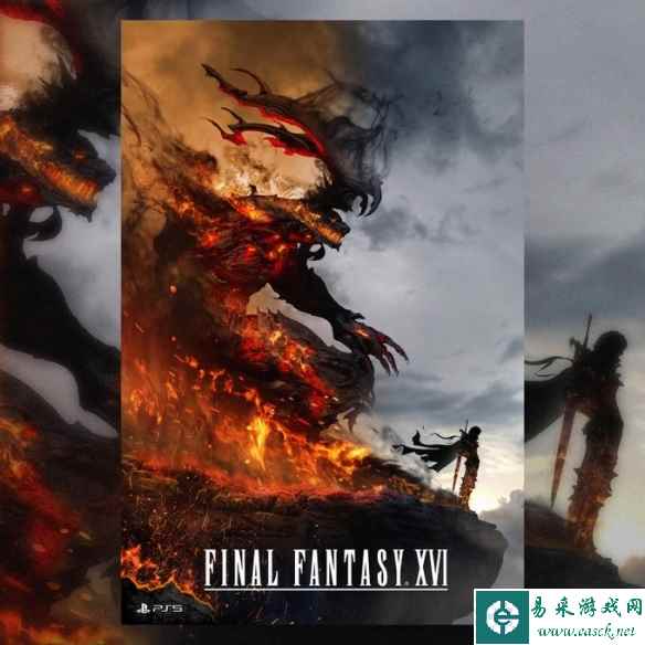 《FF16》艺术家合作插画集 画风各异的显化者和召唤兽