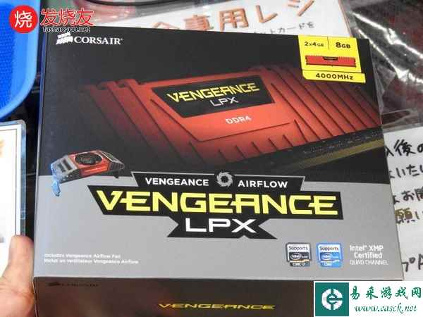 畅享高频快感 海盗船DDR4 4000内存日本铺货