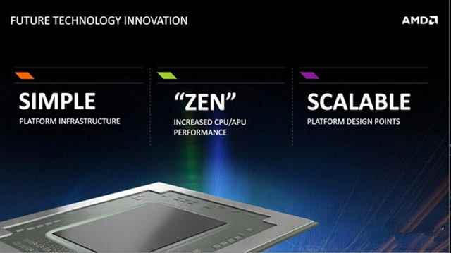 AMD持续发力 全新Zen架构处理器将后继有人