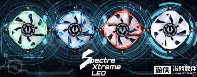 光污染首选 火鸟推出Spectre Xtreme LED机箱风扇