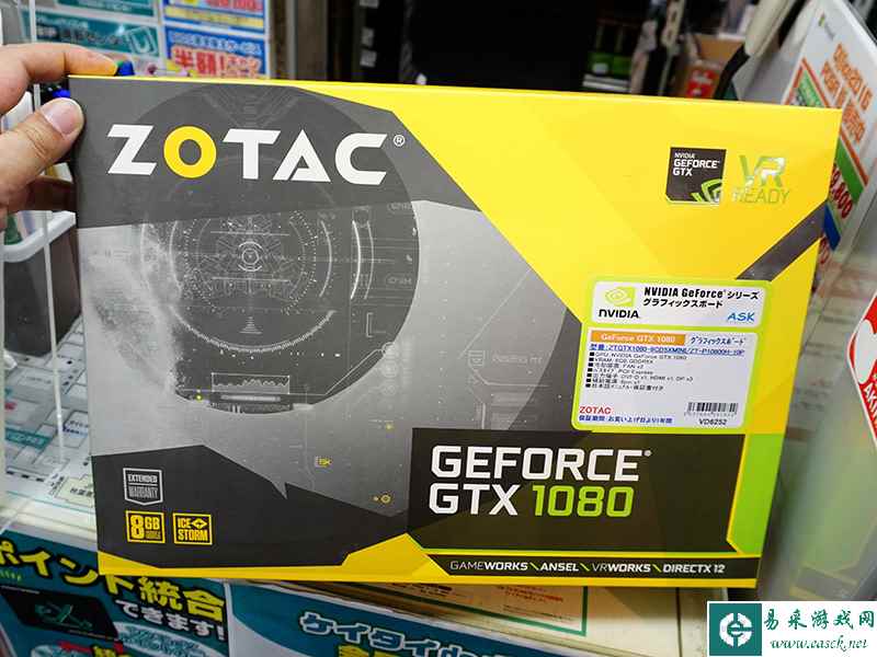 索泰GTX 1080 mini现身日本商店！短不代表能力差