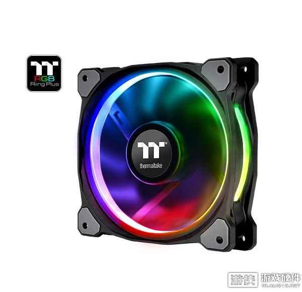 TT推出Riing Plus 12 LED RGB顶级机箱散热风扇！