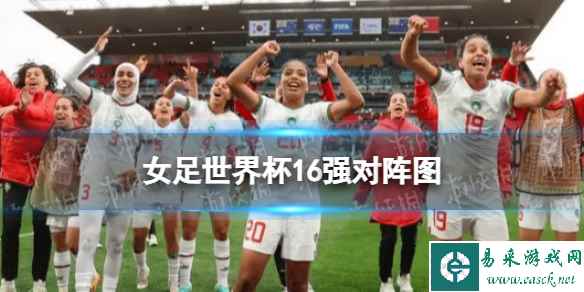 女足世界杯16强对阵图 2023女足世界杯淘汰赛对阵图