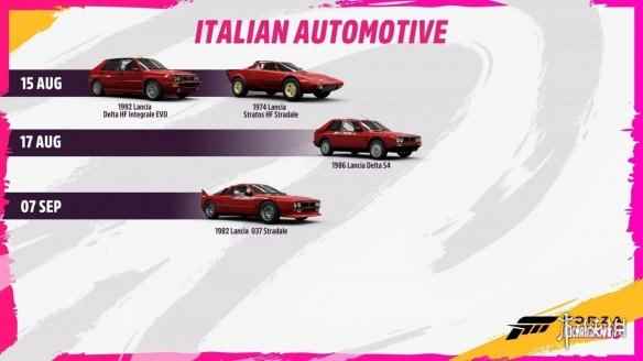 《极限竞速：地平线5》更新意大利新车！车库容量翻倍