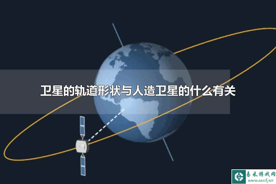 卫星的轨道形状与人造卫星的什么有关卫星轨道高度指什么