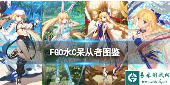 《FGO》水C呆从者图鉴 狂呆技能立绘宝具一览