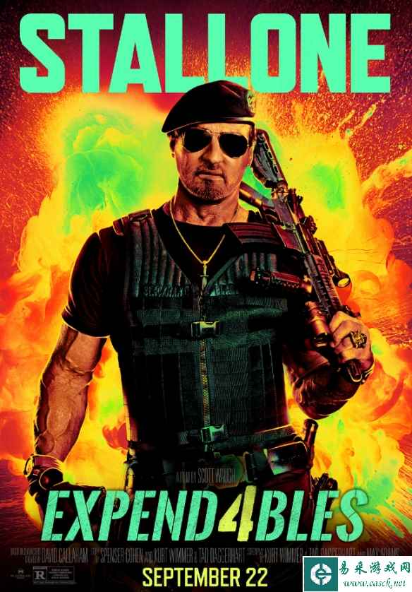 电影《敢死队4》发布一组角色海报！9月22日北美上映