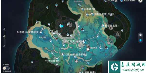 原神枫丹湖7个悠悠海獭位置在哪 枫丹湖7个悠悠海獭通关攻略[多图]