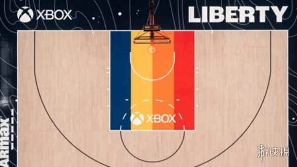 《星空》与WNBA球队合作！主题球场三秒区铺满彩虹色