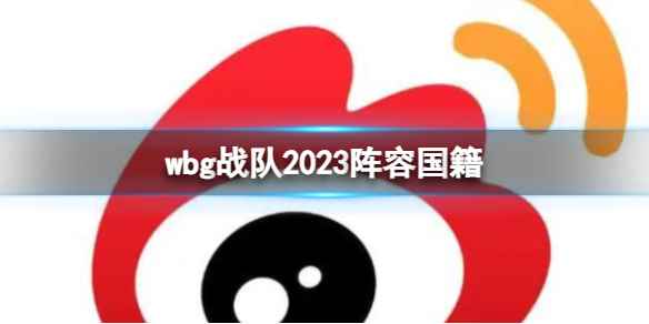 《英雄联盟》wbg战队2023阵容国籍介绍