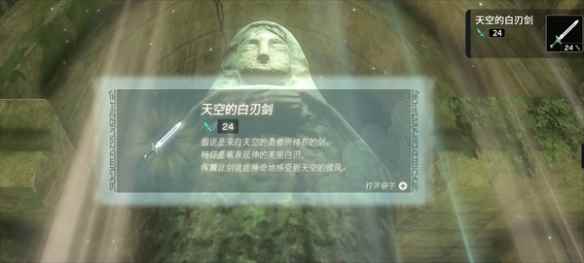 《塞尔达传说：王国之泪》天空之剑介绍