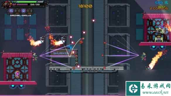 赛博朋克忍者动作游戏《忍者一闪》将于11月23日发售