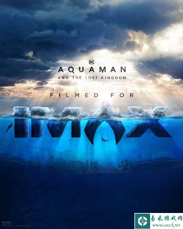 DC《海王2》曝IMAX海报 幽暗的海底世界逐渐升起！