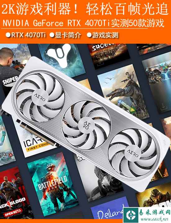 买前必看！RTX40系显卡50款游戏帧率测试合集：RTX4070Ti