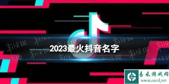 2023最火抖音名字