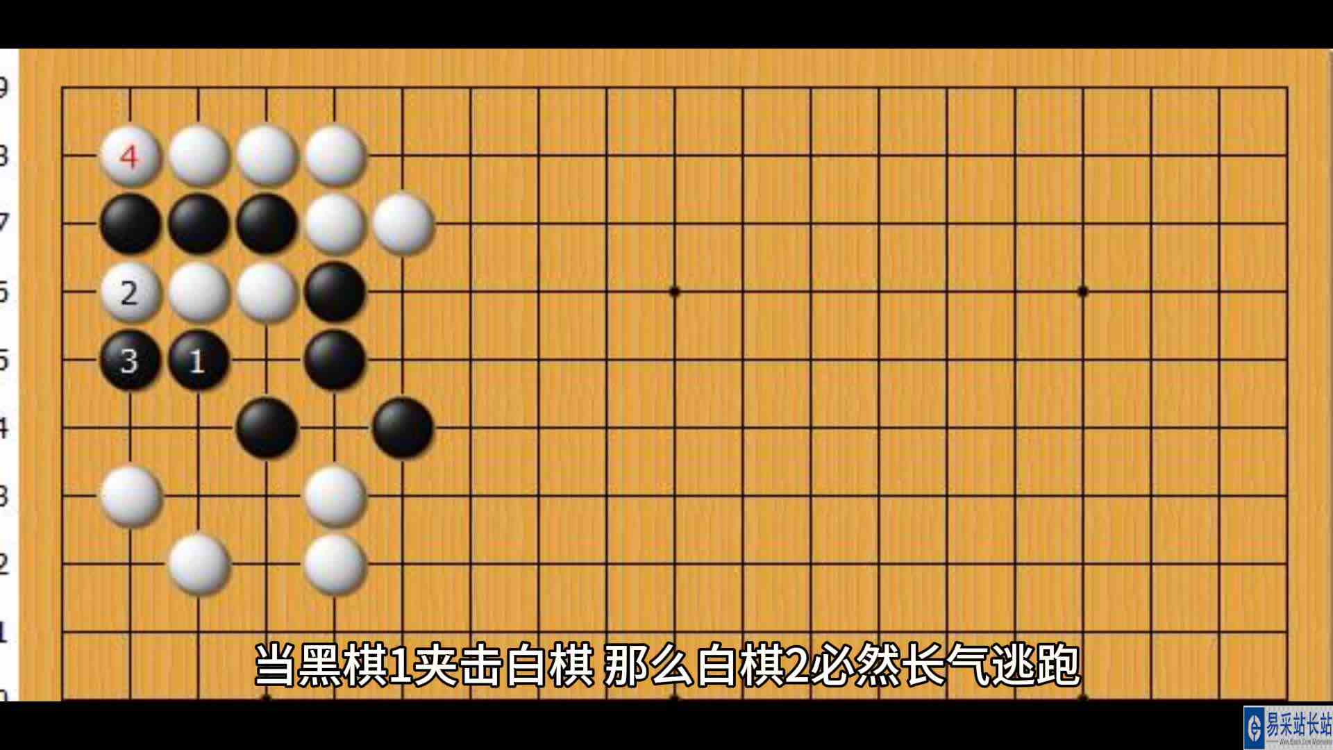 黑棋跳夹是手筋，通过跳夹，使黑棋成功提吃掉白棋的棋筋