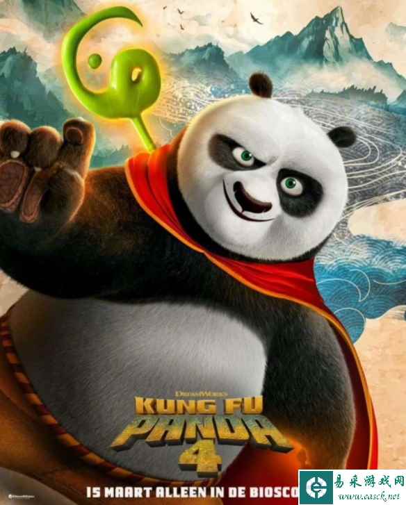 《功夫熊猫4》公开新角色海报 正邪两派一起亮相！