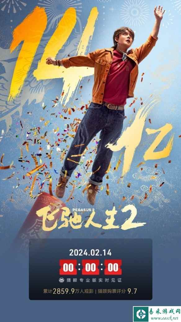 沈腾《飞驰人生2》总票房破14亿 笑料百出大受好评！