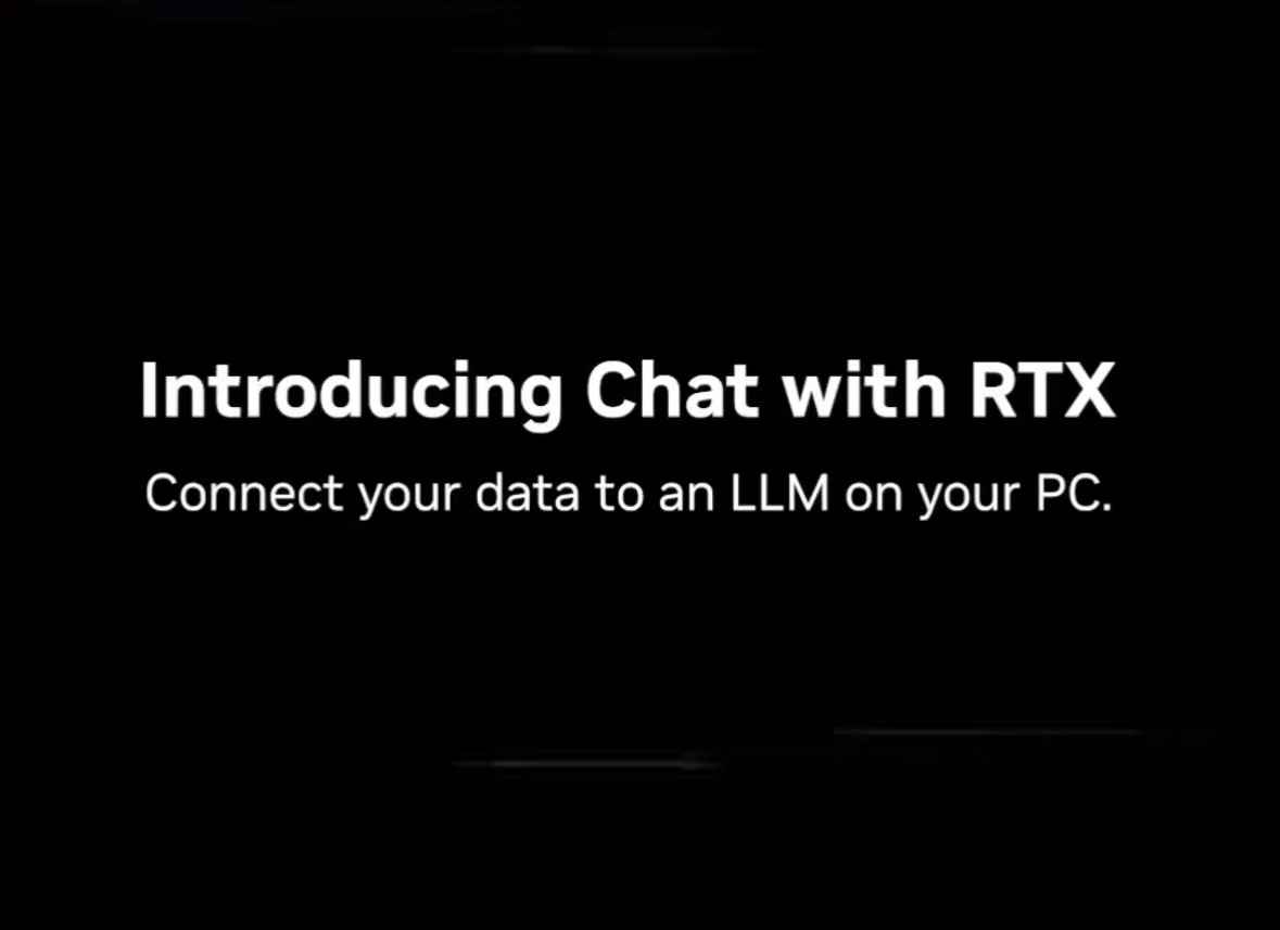 Chat With RTX上线！华硕显卡体验Ai聊天机器人