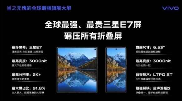 vivo X Fold3正式官宣：全球首款骁龙8 Gen3折叠屏！