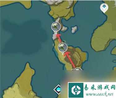 原神采集路线 原神清心采集路线图最新版