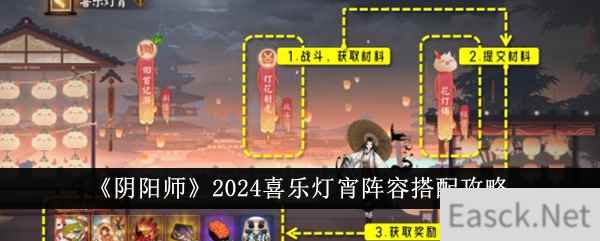 《阴阳师》2024喜乐灯宵阵容搭配攻略