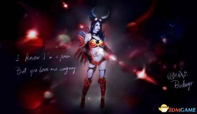 《DOTA2》痛苦女王Cos美图赏 豪乳美臀野性十足