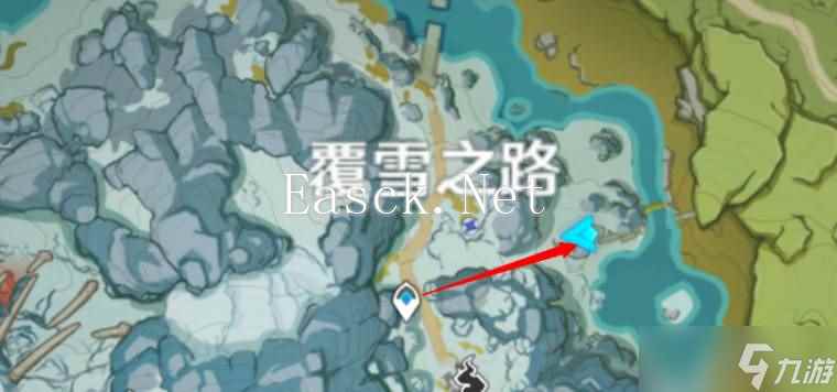 原神雪山石碑位置图解