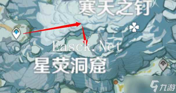 原神雪山石碑位置图解