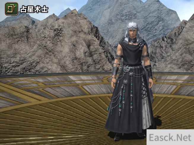 《ff14》5.25占星术士80级校服染色外观