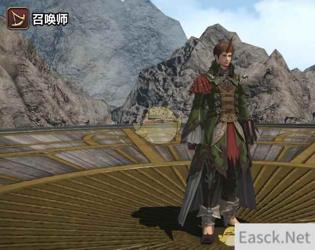 《ff14》5.25召唤师80级校服染色外观