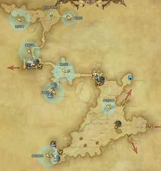 《FF14》5.2萨纳兰渔场分布一览