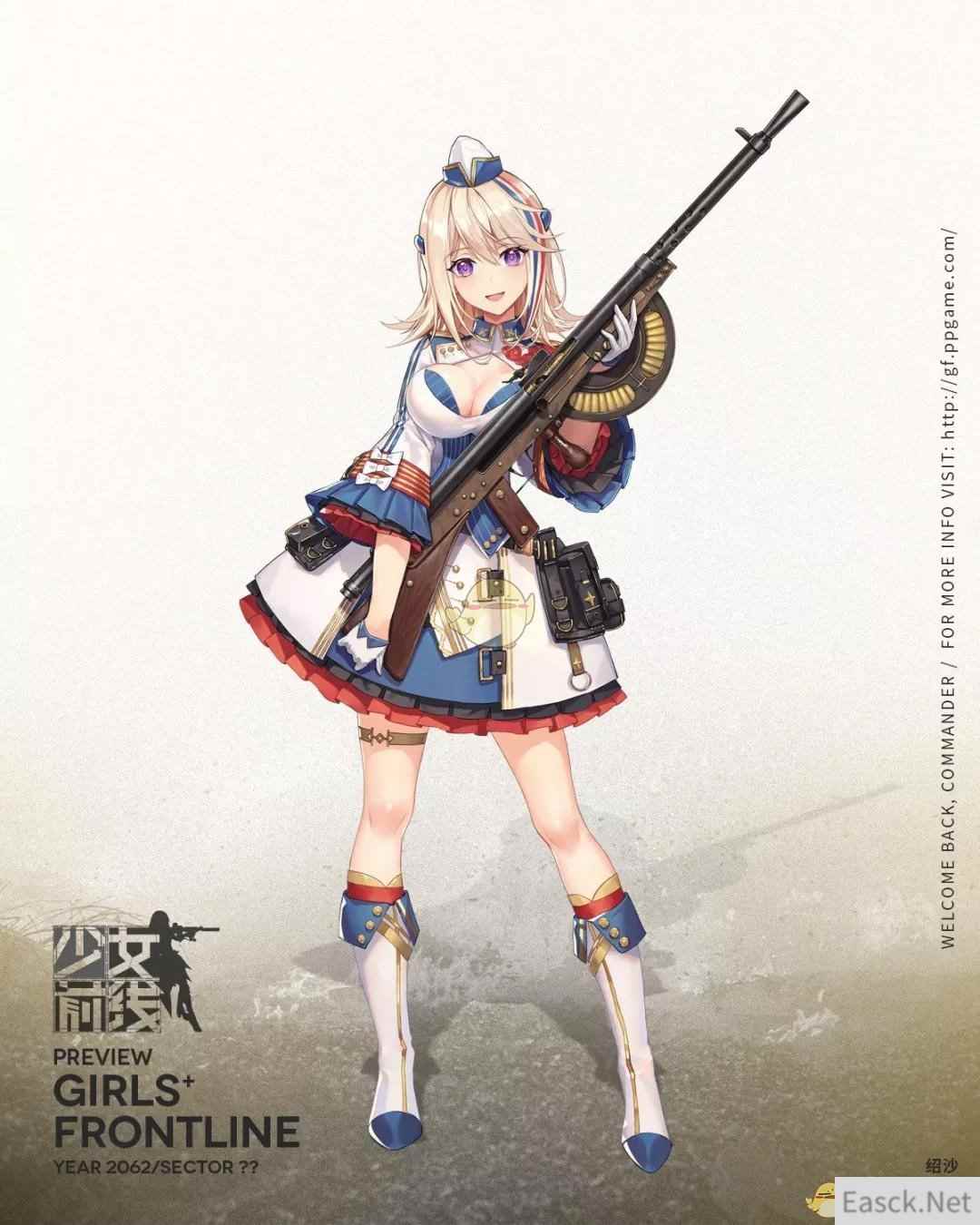 《少女前线》绍沙角色设定介绍