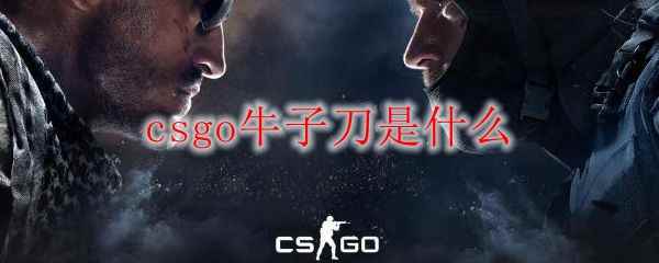 csgo牛子刀是什么